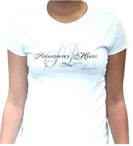 SUPERPOWERS HEROIC APPAREL Ladies T-Shirt