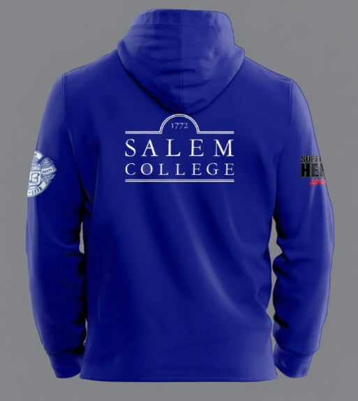 SALEM COLLEGE ALUMNI HOODIE BY SUPERPOWERS HEROIC (unisex) - SUPERPOWERS HEROIC APPAREL
