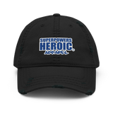 SUPERPOWERS HEROIC APPAREL (A) Distressed Dad Hat