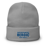 SUPERPOWERS HEROIC APPAREL (A) Embroidered Beanie - SUPERPOWERS HEROIC APPAREL