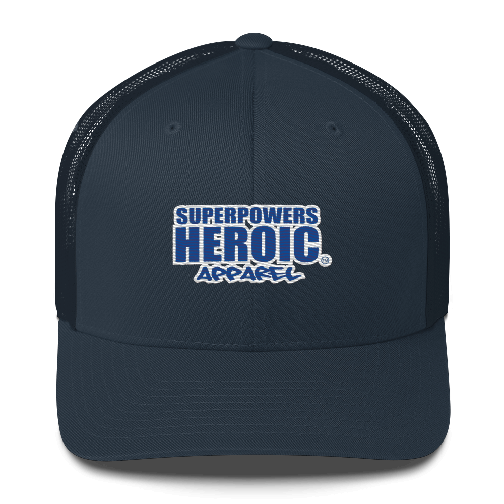 SUPERPOWERS HEROIC APPAREL (A) Trucker Cap - SUPERPOWERS HEROIC APPAREL