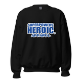 SUPERPOWERS HEROIC APPAREL (A) Unisex Sweatshirt